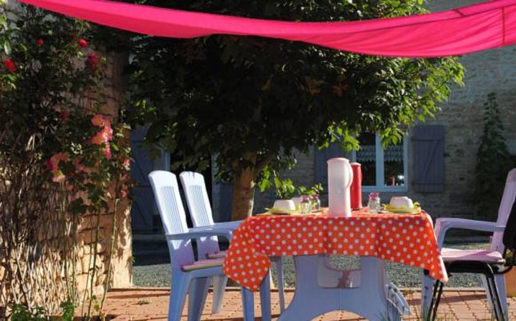 La Poussardiere Saint-Martin-sous-Mouzeuil Zimmer foto